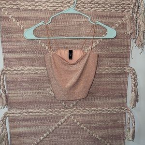 Windsor glitter crop top